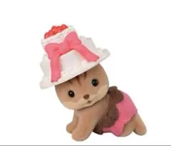シルバニアファミリー　赤ちゃんケーキパーティー　くるみリスの赤ちゃん