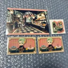 ツイステ　ボンボニエール　ポストカード　バースデーカード　ステッカー　セベク