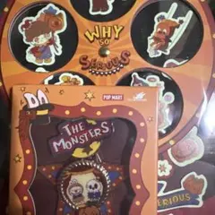 popMART Why So Serious 特典 バッジ ステッカー ラブブ