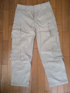 OLD STUSSY ベージュ カーゴパンツ 90年代のサムネイル