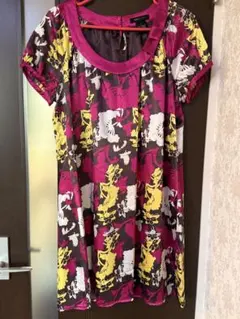 BCBGMAXAZRIA 花柄 半袖 ワンピース　ハワイ　丸井のサムネイル