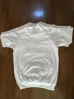 ミズノAthlete ホワイト 無地　半袖シャツ　9枚セット