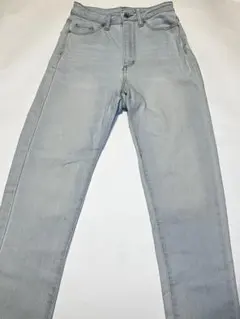 ストレッチ デニムパンツ M相当 ウエスト64cm ライトブルー