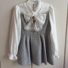 ROJITA BIGリボンツイードセットアップ チャーム付き