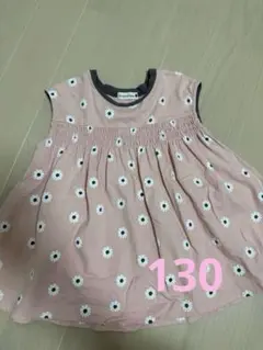 branshes 花柄 Tシャツ 130cm ピンク