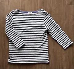 BEAMS HEART レディース　ストライプ 七分袖 カットソー