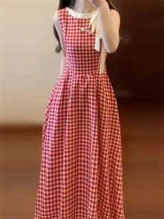 herlipto Paddington Long Dress cherry - メルカリ
