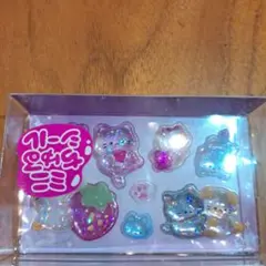 GiGO限定 うるちゅるポップシールmini ミニちゅるシール　キラキラ猫