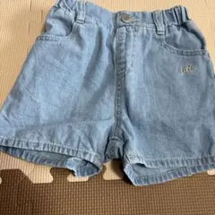 しまむら littcミッキーマウス 半ズボン ライトブルー 100cm