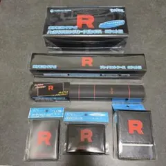 【新品】ポケセン限定　ロケット団の栄光 周辺サプライ品 6点　コンプリートセット