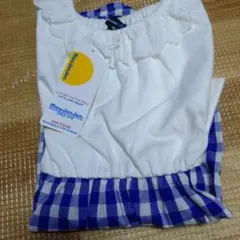 【新品】ムージョンジョン 100 長袖ワンピース　丸高衣料