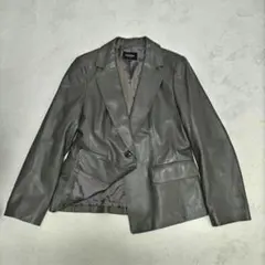 CROCODILE LADIES 韓国 羊革 レザージャケット　ラムレザー