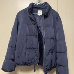 earth music&ecology ネイビー ダウンジャケット