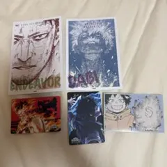 僕のヒーローアカデミア　ヒロアカ　原画展　轟炎司　 轟燈矢 荼毘 セット