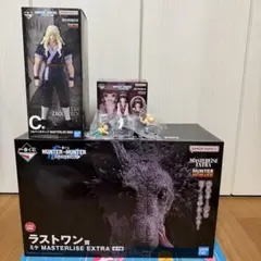 一番くじ　HUNTER×HUNTER C賞シルバ　E賞ナニカ　ラストワン　ミケ