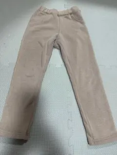 ever closet 裏起毛　ロングパンツ ベージュ 120cm 美品