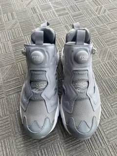 リーボック インスタポンプフューリー グレー 23cm