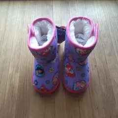 ディズニープリンセス柄ブーツ 13㌢