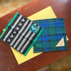 タオルハンカチ2枚　新品