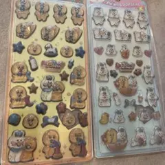 おぱんちゅ　立体シール　セット