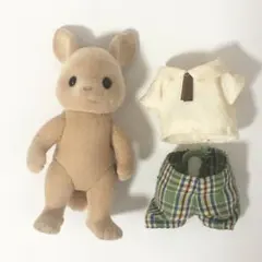 【値下げ】シルバニアファミリー　カンガルー　お父さん　男の子　人形　海外　UK