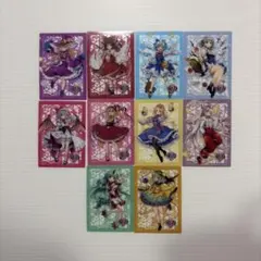 東方project トレーディングカード ブシロード 10枚のサムネイル