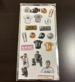 小林誠司　ジャイアンツ　オータムチャンスくじ　クリアジェルシール