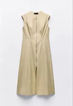 ジャンパースカートミディワンピース ZARA Sサイズ