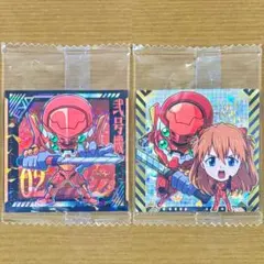 エヴァ シールウエハース2 ER弐号機 SSRアスカ&弐号機 2枚セット