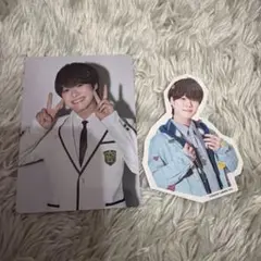 なにわ男子 大橋和也 ステッカー トレカ 特典 セット HARDWORK 匿名