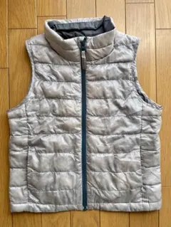 シルバー ダウンベスト 120サイズ