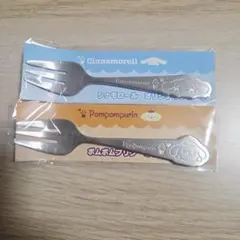 ポムポムプリン シナモロール フォーク 2本セット ミニストップ限定