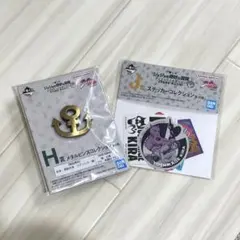 ジョジョの奇妙な冒険 一番くじ H賞メタルピンズコレクション& J賞ステッカー