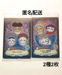 ちいかわ　ウエハース2　カード　季節だもん　カレーのお供たち　2種　最安値①