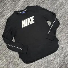 NIKE◆長袖Tシャツ・150・160・黒◆ナイキ ・ロンT