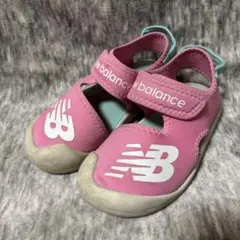 ニューバランス　ウォーターサンダル　ピンク　17.0