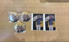 【クリスマス期間値引き】呪術廻戦展 七海建人 クリアカード 缶バッジ 5点セット