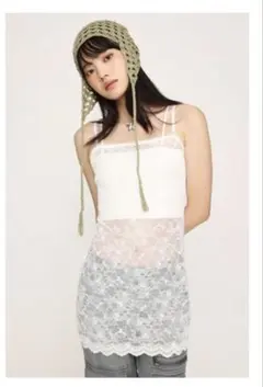 sly スライ キャミワンピース LACE CAMI トップス レイヤードのサムネイル