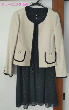 【美品】クリーニング済み　primage ジャケット　ワンピース セット