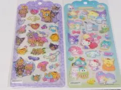 ドロップジェリーシール　サンリオ　キャラクターズ　2枚　ドロップジュエリーシール