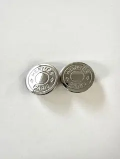 エルメス 良品 セリエ ラウンドシェイプ カフリンクス／カフスボタン