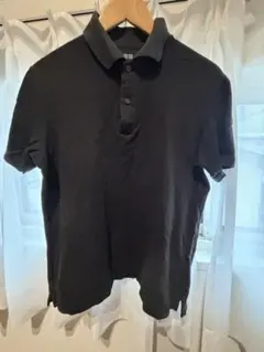 ブラック ポロシャツ Mサイズ 半袖 UNIQLO