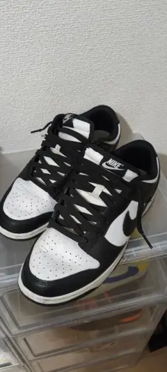 超美品 Nike Dunk Low Retro パンダ ダンク 24cm NIKE 新品 ナイキ DUNK LOW RETRO ダンク WHITE/BLACK-WHITE