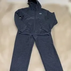 防風フード付きジャージ セットアップ160cm