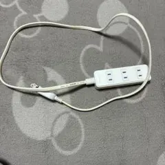 ELECOM 4個口 電源タップ 延長コード