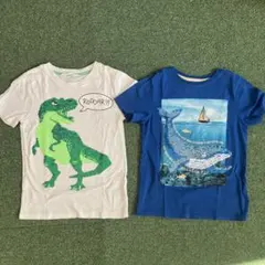 H&M Tシャツ2枚セット