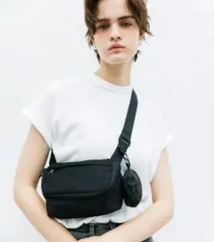 ぽ*あ様 【未使用タグあり】撥水ドッキングポシェットWCJ若槻千夏 WCJ 撥水 ドッキングポシェット ブラック 若槻千夏 ぽ*あ様 【未