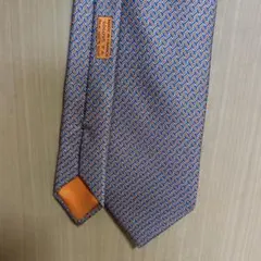 HERMES 幾何学模様 ネクタイ