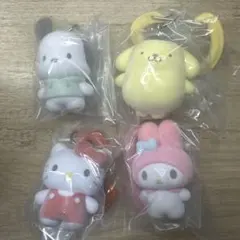 サンリオキャラクターズ カラフルカラビナマスコットチャーム　セミコンプリート