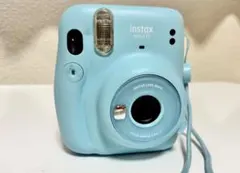 【チェキ】FUJIFILM instax mini 11 水色 本体